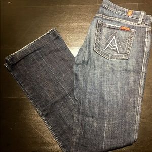 7 For All Mankind “A” pocket Jeans 28”